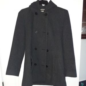 Two coats & 1 leather jacket